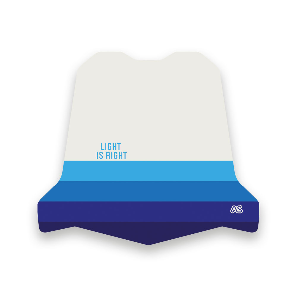Adventure Spec | Mini Fairing Decal Sticker Blue Shades